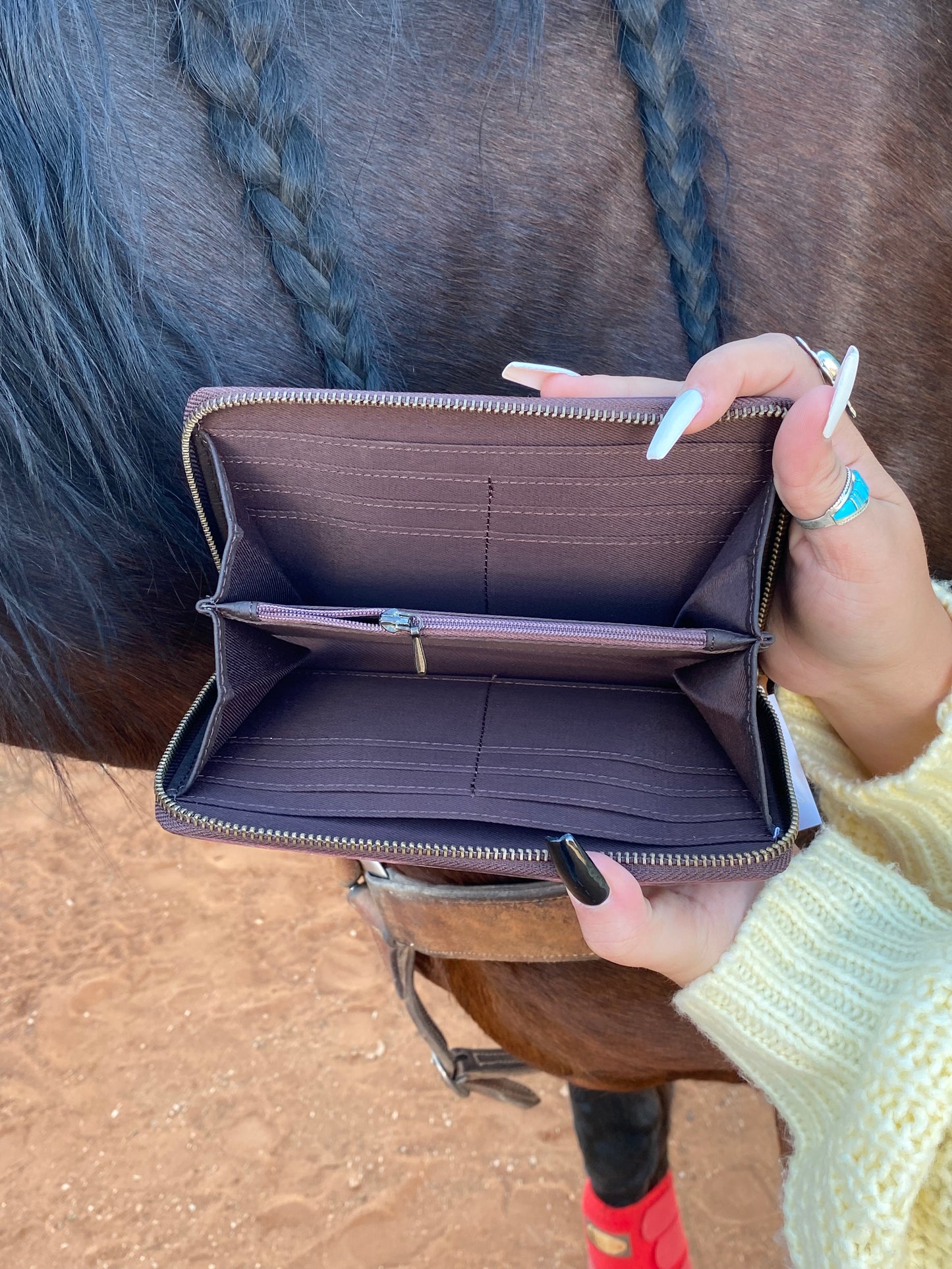 Classic Tooled Wallet