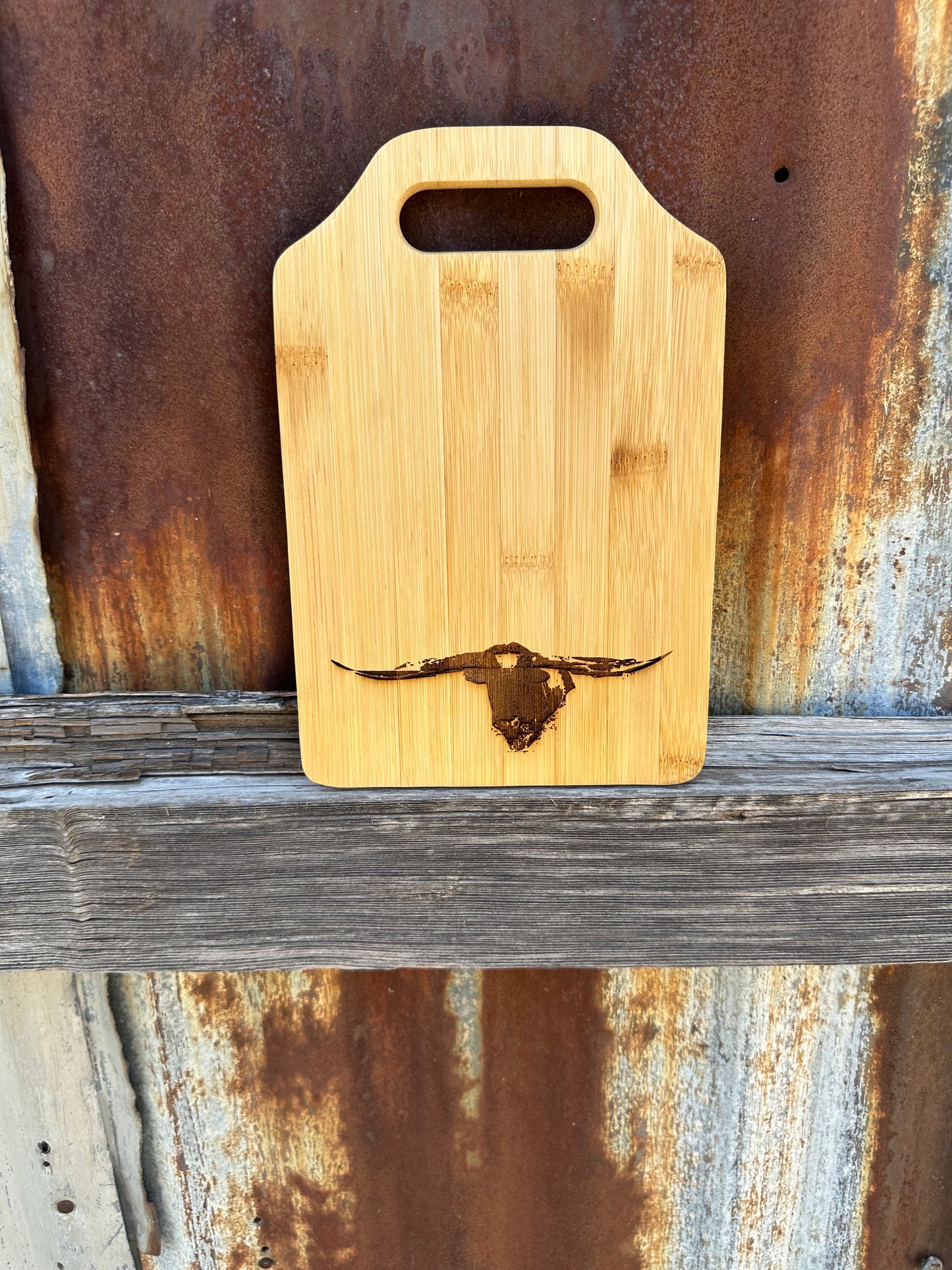 Longhorn Cutting Board