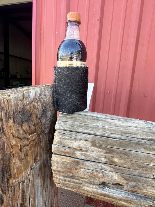 Regular Can Cowhide Koozie