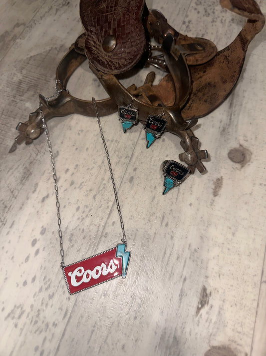 Coors Bar Necklace