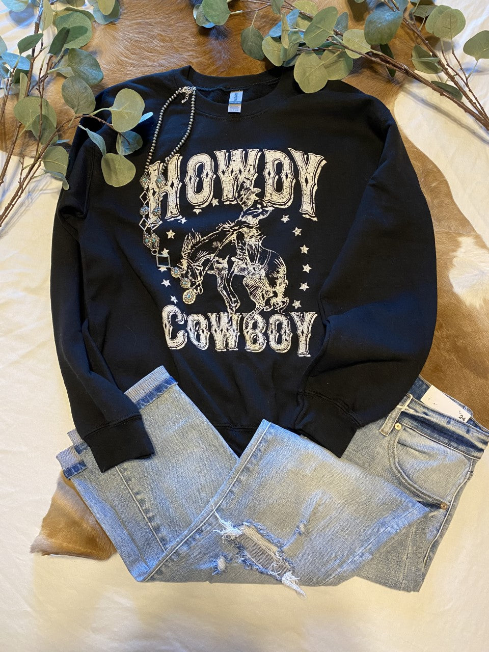 Howdy Cowboy Long Sleeve