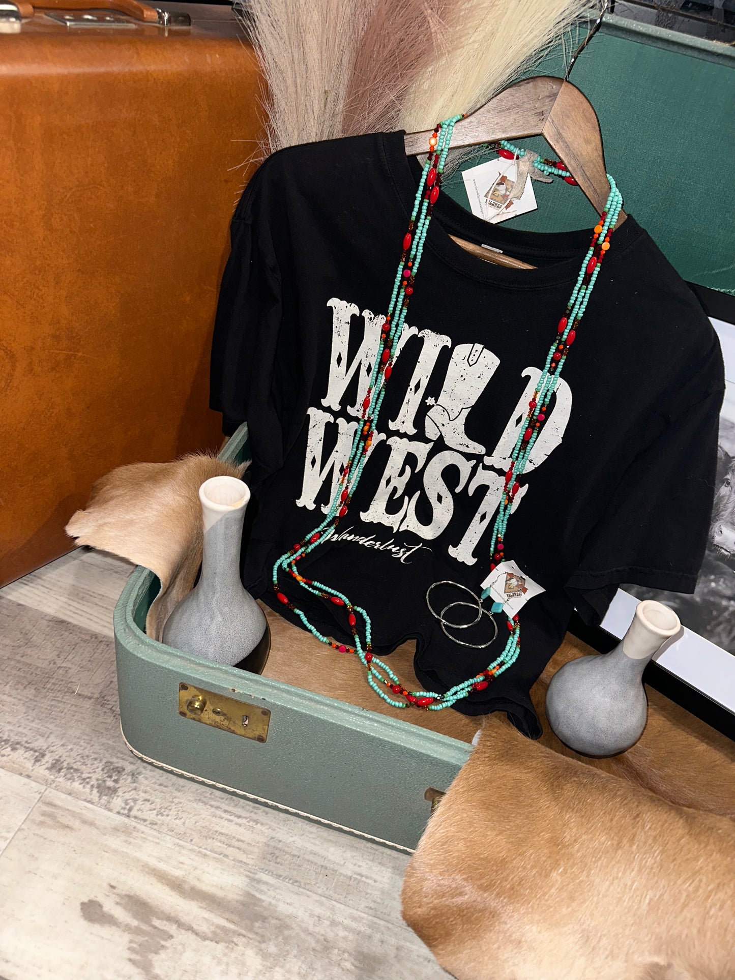 The Wild West Wanderlust Crop Tee