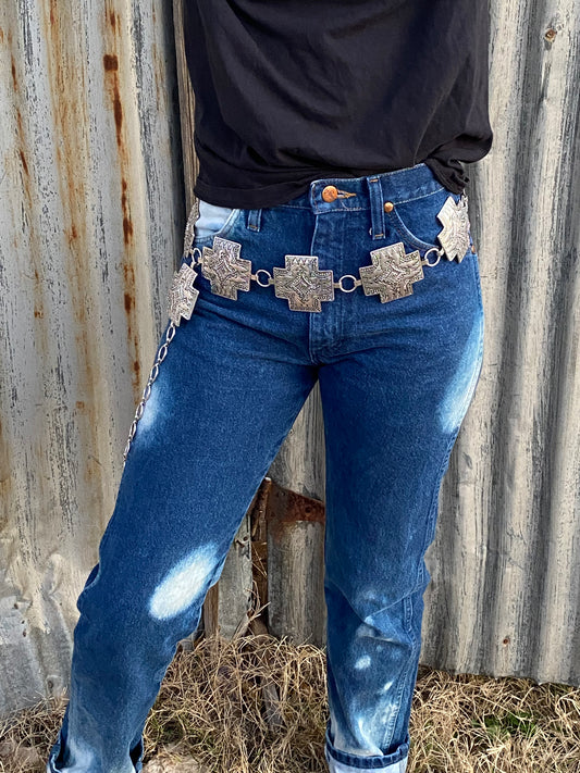 Cross Concho Belt