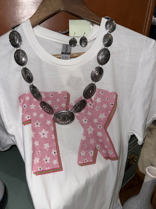 Concho Necklace and Earring Set